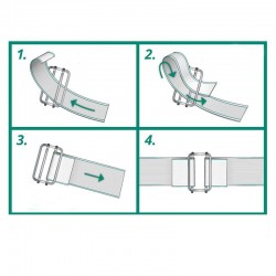 Συνδετήρας Ταινίας έως 13mm - Ανοξείδωτο Ατσάλι Συνδετήρας Ταινίας έως 13mm - Ανοξείδωτο Ατσάλι