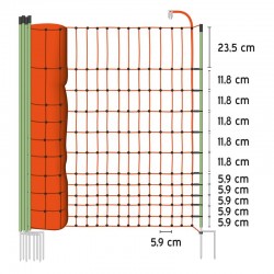 Διχτύ Ηλεκτρικής Περίφραξης (Υ:112cm, Μ:50m)