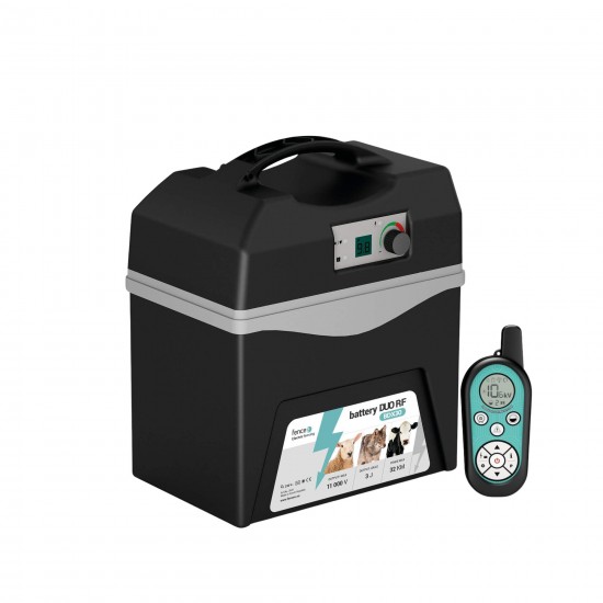 Μηχανισμός Ηλεκτρικής Περίφραξης Fencee Battery RF DUO BXD30 | 4  Joule Με Τηλεχειριστήριο