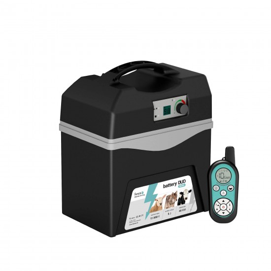 Μηχανισμός Ηλεκτρικής Περίφραξης Fencee Battery RF DUO BDX50 | 6,5  Joule Με Τηλεχειριστήριο