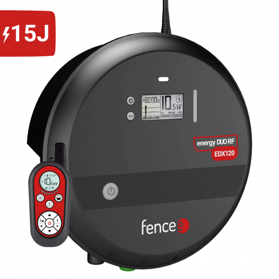 Μηχανισμός Ηλεκτρικής Περίφραξης Fencee DUO EDX-120 | 15 Joule Με Τηλεχειρηστήριο | Cloud Μηχανισμός Ηλεκτρικής Περίφραξης Fencee DUO EDX-120 | 15 Joule Με Τηλεχειρηστήριο | Cloud