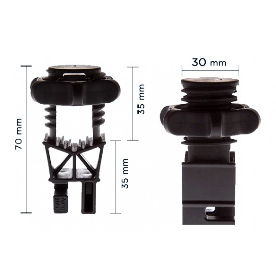 Μονωτήρας για Μπετόβεργες εως 18mm Μονωτήρας για Μπετόβεργες εως 18mm